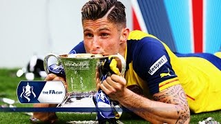 Olivier Giroud goal  Arsenal 40 Aston Villa  Goals amp Highlights [upl. by Durman]