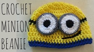 Minion Beanie  Crochet Pattern  Character Creation Tutorial [upl. by Betta631]