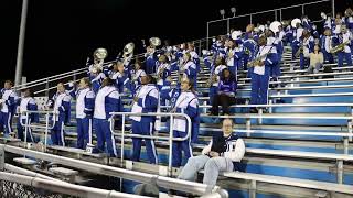 DOVER HIGH SCHOOL BAND AT FOOTBALL GAME SENIOR NIGHT VS CAESAR RODNEY HIGH SCHOOL 1182024 MVI 8525 [upl. by Lednik]