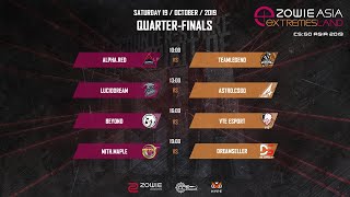 TH ZOWIE eXTREMESLAND CSGO  Thailand Grand Final  QuarterFinals [upl. by Nedle193]