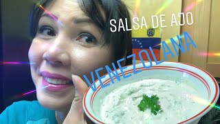 Salsa de ajo Venezolana a mi estilo 😋😋receta facil para negocio PETICION comida rapida [upl. by Amla613]