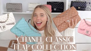 MY ENTIRE CHANEL CLASSIC FLAP COLLECTION  JE SUIS LOU [upl. by Abrams]