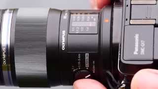 A Look A The Olympus 60mm f28 Macro Lens for Micro Four Thirds Cameras [upl. by Jarek]