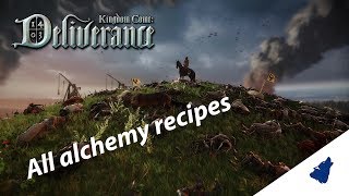 Kingdom Come Deliverance All alchemy recipes [upl. by Quince478]