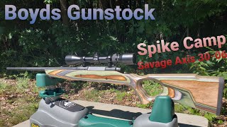 Transforming Savage Axis w Boyds Spike Camp Stock  Epic Accuracy amp LongRange Precision Shooting [upl. by Irab]