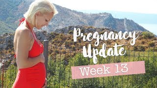 13 Weeks Pregnant  Emotional in Croatia Feeling Fat and Missing Wine [upl. by Swart]