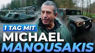 WO KAUFT man PANZER Ein Tag mit MICHAEL MANOUSAKIS [upl. by Galliett]