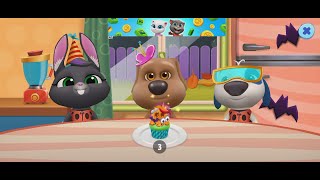 🔴 MY TALKING TOM FRIENDS  EATING amp FUNNY GAMEPLAY [upl. by Xavler]