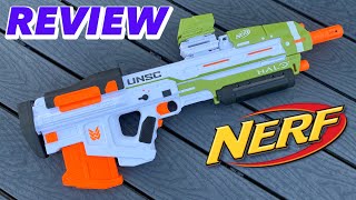 REVIEW NERF HALO Infinite MA40 [upl. by Wynnie860]