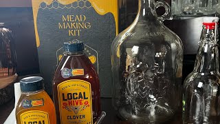 Unboxing amp Discussing CraftaBrew Mead Making Kit [upl. by Starks]