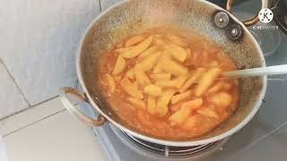 আলু আর পাঙ্গাস মাছের ঝাল ঝোল Potato and pangasius fish Jhal Jhol pangasius fish Potato Recipe [upl. by Ramedlav]