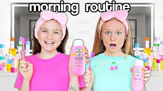 COPYING My 12 Year Old SISTER’S SCHOOL MORNING ROUTINE [upl. by Eelac]