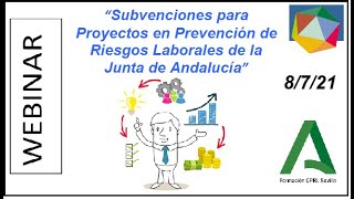 Webinar Subvenciones PRL Junta Andalucía CPRL Sevilla 8721 [upl. by Turrell]