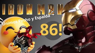 Iron Man de Planeta DeAgostini │Armado del Fascículo 86 │ 😍😘😚Ya Unimos Pecho y Espalda😘😍😘 [upl. by Harolda]