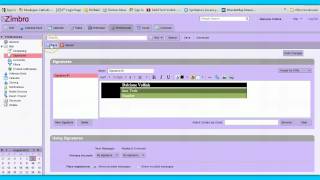 Zimbra Email Signatures [upl. by Inol]