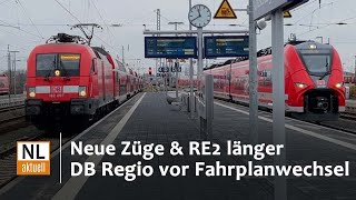 Fahrplanwechsel Lausitz  Neue Züge bei DB Regio längerer RE2 Siemens Mireo WLAN und mehr Komfort [upl. by Acsicnarf882]