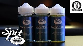 EJUICE REVIEW  SVRF ELIQUIDS by SAVEURVAPE [upl. by Maribeth431]