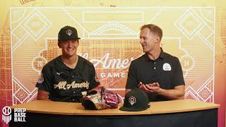 2024 Prep Baseball AllAmerican Game Cade Allen Interview [upl. by Lac]