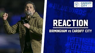 REACTION  BIRMINGHAM CITY vs CARDIFF CITY [upl. by Nodyarg]