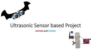 HCSR04 Ultrasonic Distance Sensor with MSP430 [upl. by Nylaj584]