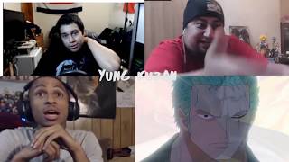 One piece Zoro and luffy arrive after time skip reaction mashup  Uzumaki Khan Hibou Dabster [upl. by Erminia]