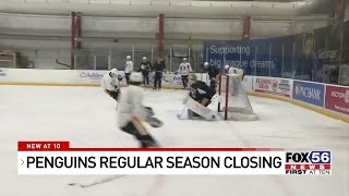 Regular season ending for WilkesBarreScranton Penguins [upl. by Laenaj382]