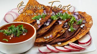 quotVegan Birria Tacos with Consommé  Oyster Mushroom  Recipequot [upl. by Amled]