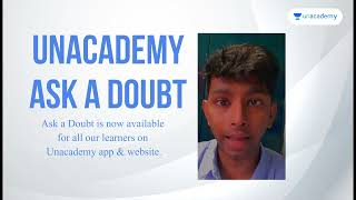 Unacademy Ask a Doubt  Solve your Doubts Online  Ask Upto 3 Doubts at a Go [upl. by Aiden]