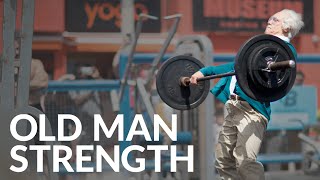 Old Man Strength At Muscle Beach [upl. by Einomrah]