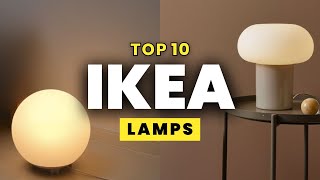 BEST IKEA LAMPS  Top 10 Ikea Lights [upl. by Malissia]