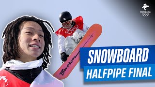 Hirano Ayumu wins halfpipe gold at Beijing2022 🏂 [upl. by Atahs]