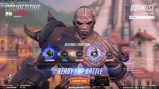 Potg GetQuakedOn Doomfist OVERWATCH 2 SEASON 13 TOP 500 [upl. by Ennaharas]