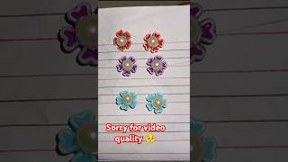 Diy cute earing earings [upl. by Winthrop343]