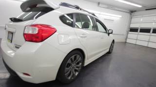 2014 Subaru Impreza 20i Sport Premium  White  E8241378  Seattle  Burien  Renton [upl. by Leahcym51]