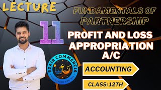 profit and loss appropriation account 5  12th class accounting  Hindi \ Urdu  Ezair Commercia [upl. by Nomannic611]