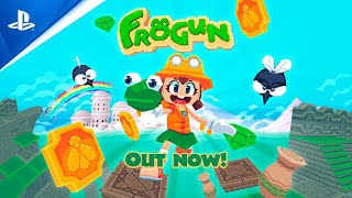 Frogun  Launch Trailer  PS5 amp PS4 Games [upl. by Elaine]