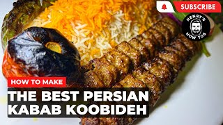 How To Make The Best Persian Kabab Koobideh  Ep 575 [upl. by Nwahsit]