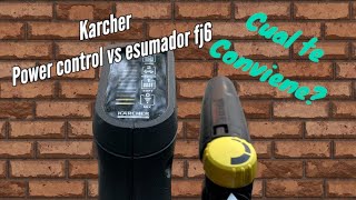 karcher power control vs espumador fj6 comparativa [upl. by Irreg]