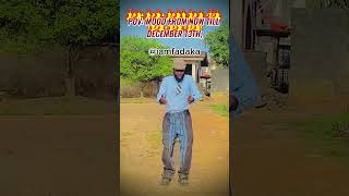 FADAKA MOOD TILL DECEMBER 13th dance afrodancesteps afrodancer dancemovie comedy [upl. by Notaes]