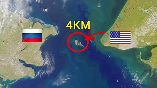 4 Km Y 21 Horas Separan A Rusia De Estados Unidos La Vida En Las Islas Diómedes [upl. by Anchie]