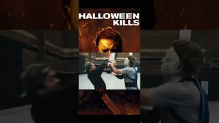 Halloween kills firefighter behind the scenes halloween michaelmyers halloweenkills2021 [upl. by Mcwilliams540]