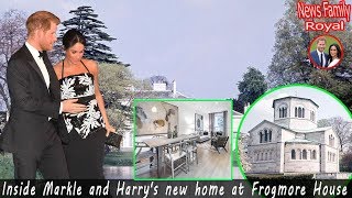 Inside Meghan Markle and Prince Harry’s new home Frogmore Cottage [upl. by Linkoski743]