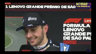 Esteban ocon post race Interview in sao Paulo grand prix [upl. by Aker]