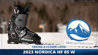 2023 Nordica HF 85 W Ski Boots Short Review with SkiEssentialscom [upl. by Richara]