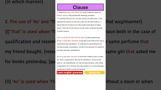 Adjective clause conjunction grammar rule adjectives clause english grammar conjunction exam [upl. by Akinoj278]