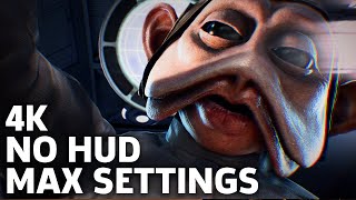 Star Wars Battlefront 2  4K Ultra Settings No HUD Gameplay 2160p60fps [upl. by Valdas]