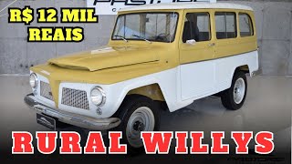 JEEP RURAL WILLYS À VENDA POR APENAS 12 MIL REAIS [upl. by Atilrep]