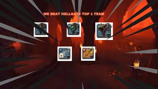 BEATING TOP 1 HELLGATE 5v5 TEAM FULL 83 WITH ONLY 43 [upl. by Bettzel563]