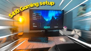 Building the BEST Budget Gaming Setup Under 500🤩 [upl. by Sivram]