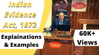 INDIAN EVIDENCE ACT 1872 ADMISSIBILITY AND RELIABILITY OF EVIDENCE [upl. by Racso]